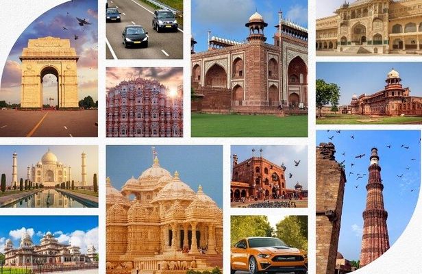 Delhi-Agra-and-Jaipur-3-Days-Private-Tour-By-car 1
