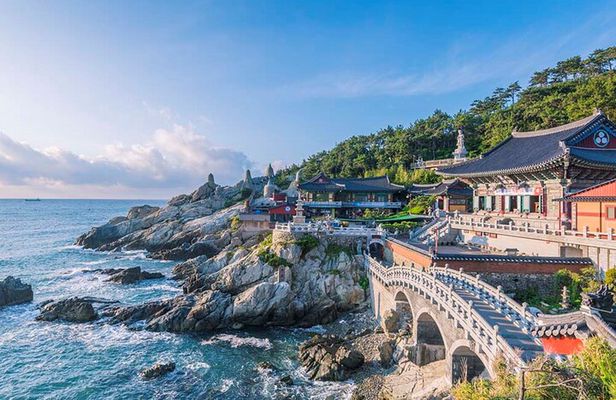 Busan's Cultural Wonders with Beach Train & Gamcheon Village etc
