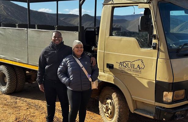Sunset Game Drive from Cape Town to Aquila Game Reserve