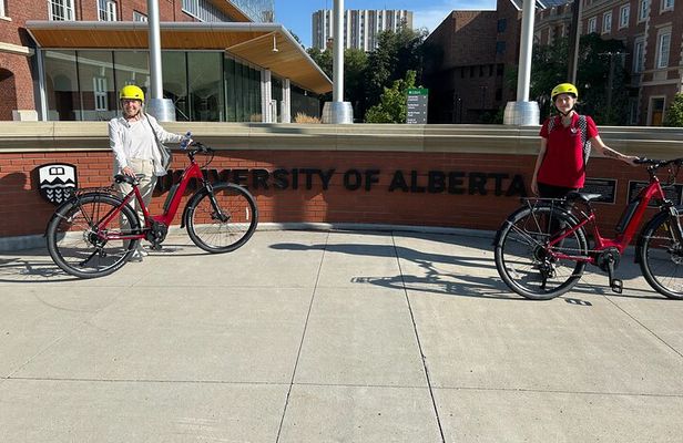 Edmonton City Highlights 3 Hour Bike Tour, E-Bike Upgrade Avail.