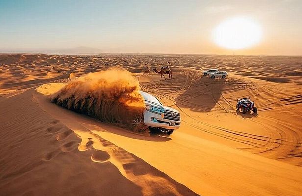 Premium Red Dunes Safari | Camel Ride | Dune Bashing | Sand Ski