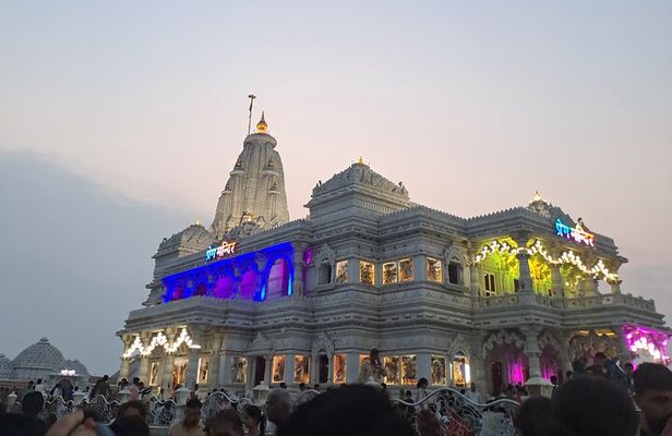  One-Day Spiritual Vrindavan Private Tour by Car (From Delhi)