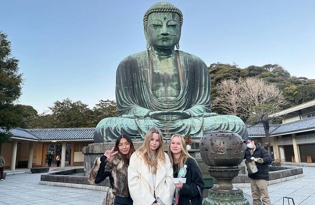 Kamakura Great Buddha and Enoshima with hotel Pickup small group