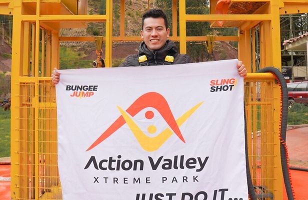 Bungee Jumping Action Valley Experience from Cusco