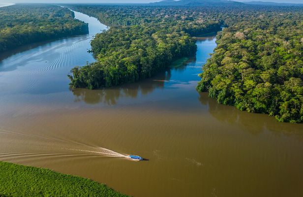 Boat Tour through Tortuguero National Park