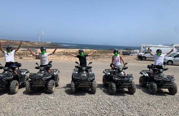 Volcano Hike and Meeting with Squirrels on Quad Bike