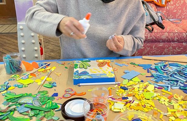 Create Your Own Mosaic in a SoWa Boston Artist Studio