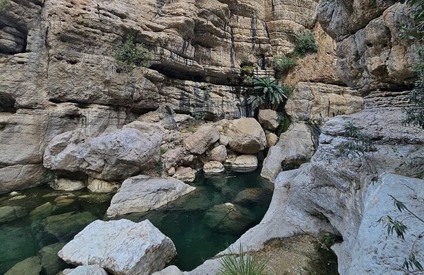 Private Day trip to Wadi Mibam and Bimmah Sinkhole