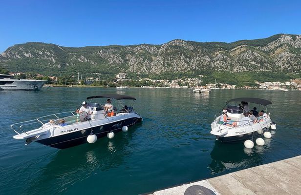 Kotor: Blue Cave 3-hour GROUP boat tour with modern speedboat