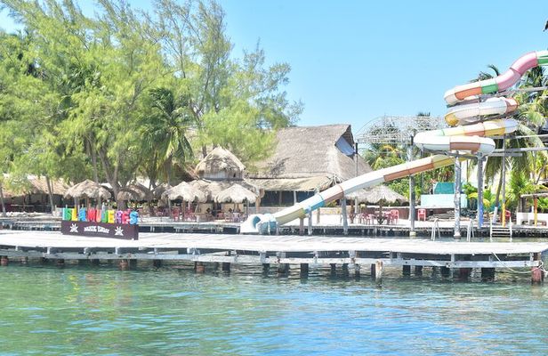 Beach Club and Isla Mujeres Catamaran Tour from Cancun