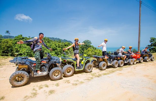 Koh Samui Off Road ATV with Hidden Mountain Viewpoint Spots