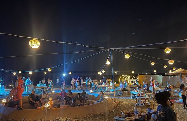 Sunset Dinner in Agafay Desert with show & Transfers 