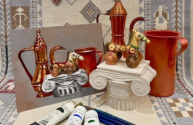 Still Life Painting Workshop in Athens