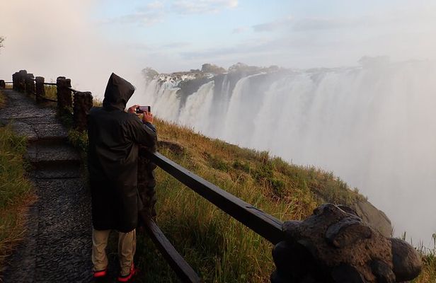 A Private Walk & Guided Tour of Victoria Falls Zambia side 