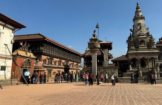 Kathmandu: Bhaktapur and Patan Durbar Square Day Tour with Lunch.