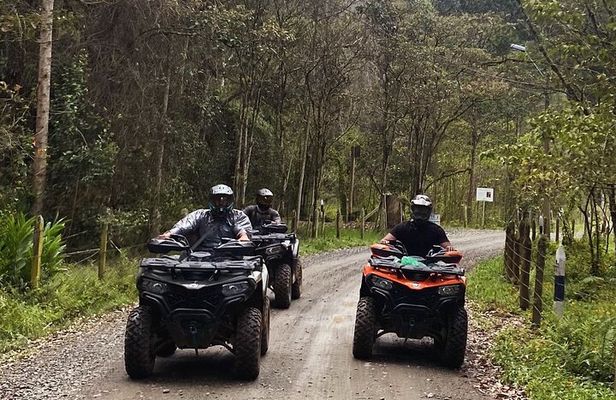 Medellin four-wheeler tour. fishing and lunch included