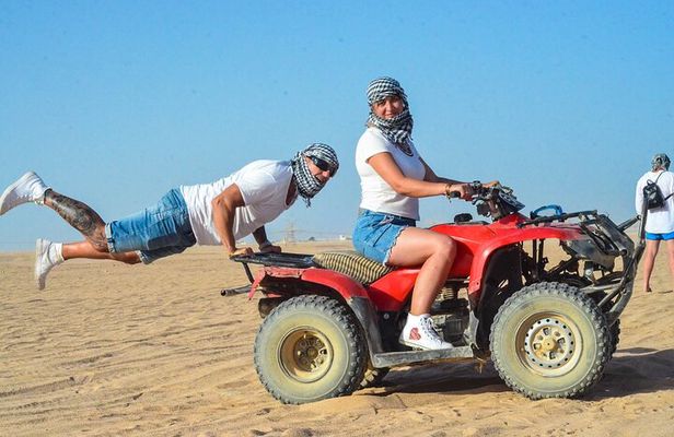Hurghada VIP Desert Safari – ATV, Buggy,Camel-Bedouin BBQ &Sunset