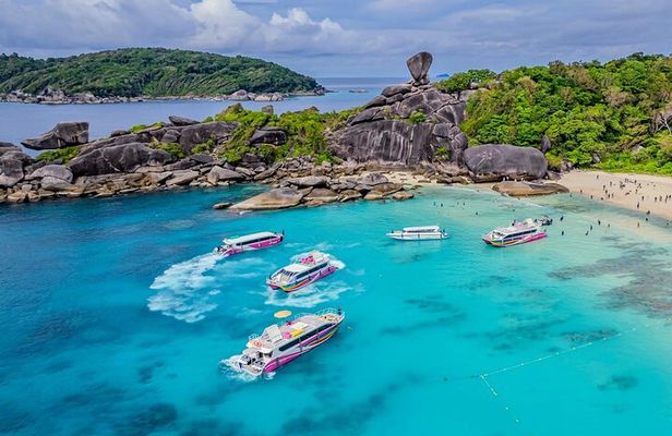 Lazy Similan Islands Tour by Speed Catamaran