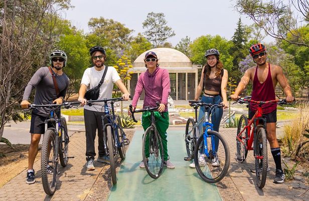 Chapultepec Castle or Anthropology Museum bike tour