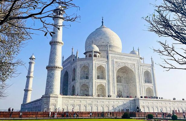 Taj Mahal at Sunrise Day Tour from Delhi by SUV Car