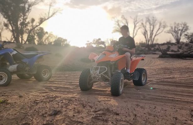 Sunset Desert Quad Biking Adventure from Agadir or Taghazout