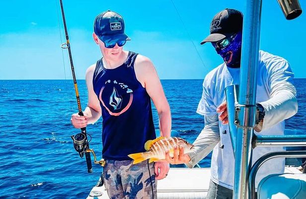 Private San Pedro Fishing Excursion Barrier Reef Offshore Options