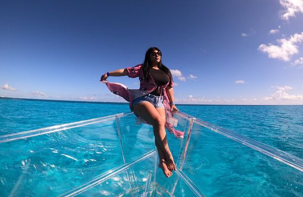 Cancun Clear Boat Tour Explore the Caribbean Sea
