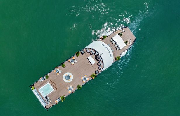 Ha Long Bay 5-Star Day Cruise with Buffet, Kayaking, and Swimming