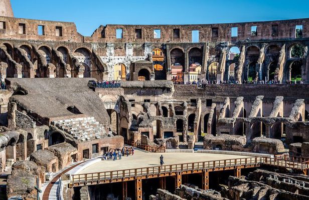 Colosseum Gladiator Arena Floor Complete Tour- Up To 6 People