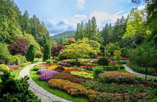 Victoria & Butchart Gardens Tour with Gulf Island Ferry 
