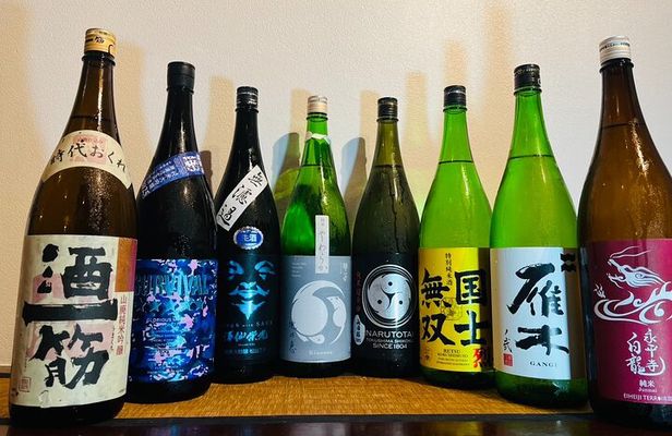 Unlimited Sake Tasting with Sushi Omakase Tasting in Tokyo
