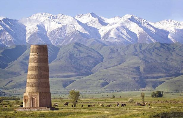 Day Trip Burana Tower Kok Moinok Canyon and Issyk Kul Lake