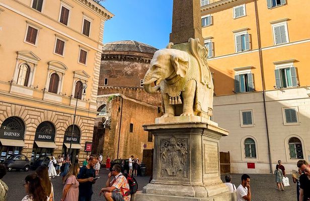 Rome underground: Piazza Navona, the Illusion Church and Pantheon