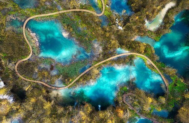 Plitvice Lakes & Rastoke small-group, w/ ticket (ENG or ESP)