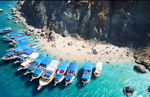 Turkish Maldives Suluada Boat Tour with Lunch from Antalya