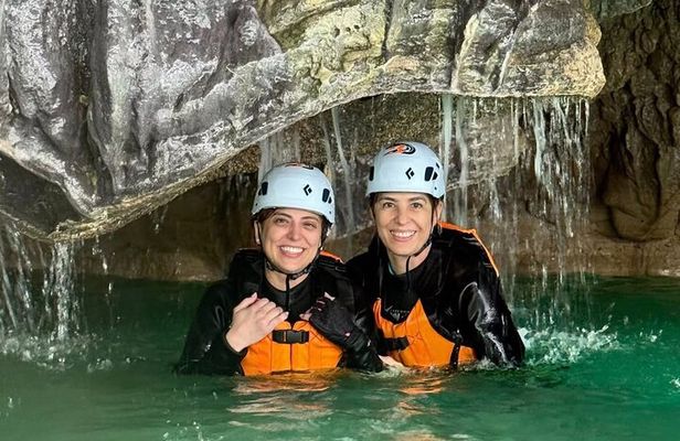 Canyoning in Matacanes : Rappelling, Jumping and Natural Slides