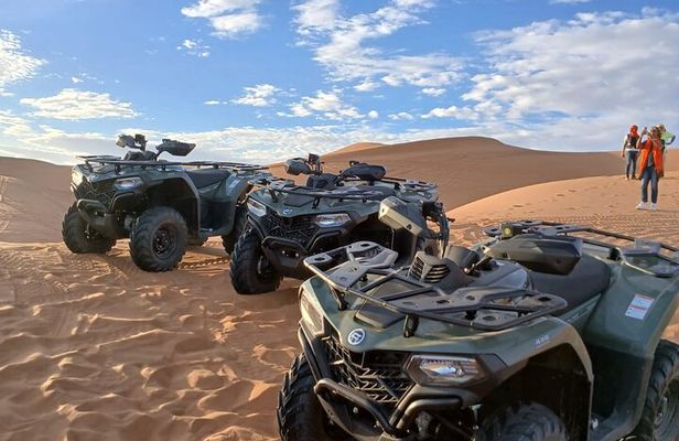 Yalla atv merzouga . Desert Exploration and Sandboarding