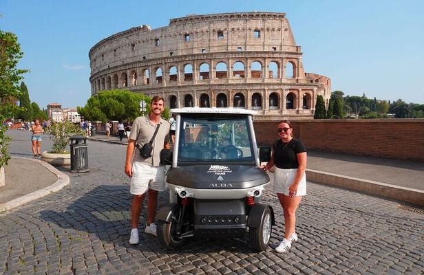  Rome: Exclusive Private Golf Cart Tour 