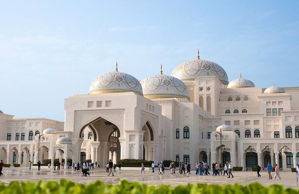 Abu Dhabi City Tour With Sheikh Zayed Mosque Qasr Al Watan Louvre
