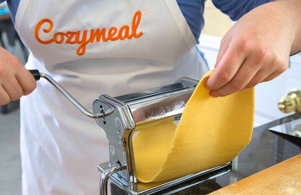 Make Three Handmade Pastas in Florence Studio (3-Course Meal)