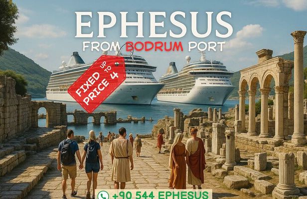Bodrum to Ephesus – Fixed Price up to 4 people