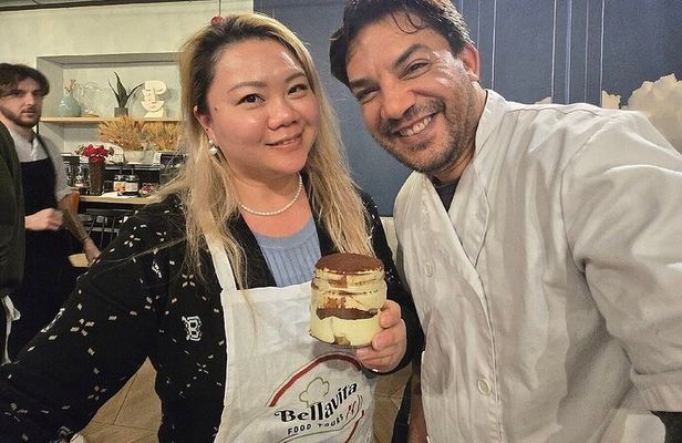 Hands-On Cooking Class in Rome: Pizza and Tiramisu