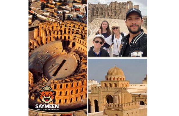 Saymeen tour : El Jem Kairouan, Monastir/Sousse (PICKUP ALL City)
