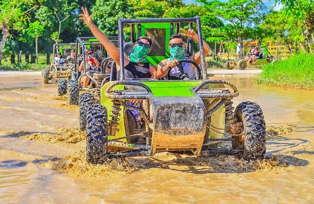 ATV Buggy Tour in Punta Cana Beaches Caves Local Tastes