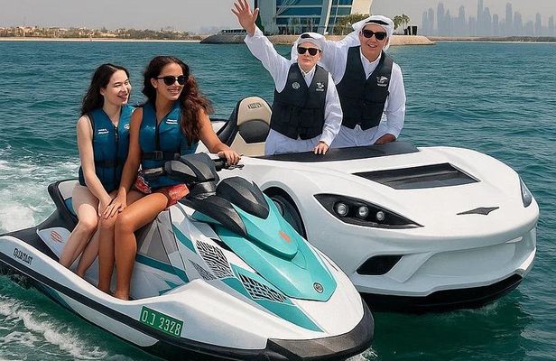 Dubai Offer: Jet Ski + Jet Car Burj Al Arab