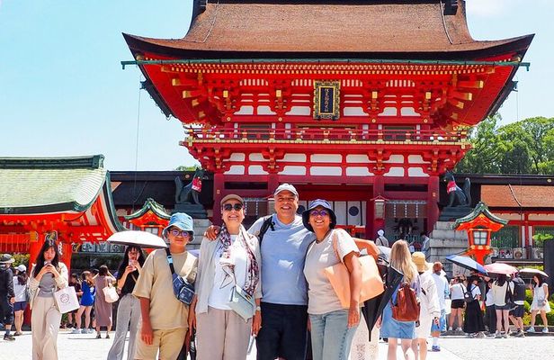 KOBE to KYOTO, OSAKA or NARA. Private Wagon Tour with Local