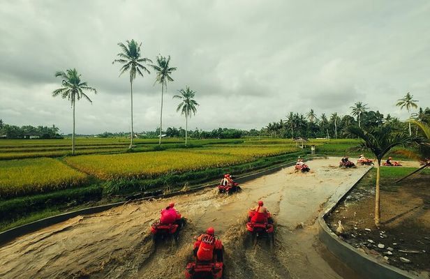 Ubud ATV Ride through Waterfall and Tunnels