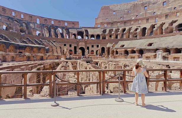 Rome: Colosseum Arena Floor Semi-Private Guided Tour