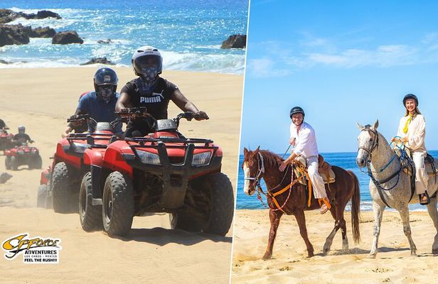 Beach Adventure Off Road ATV Ride y Horseback Experience