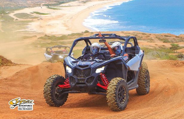 Cabo Desert and Beach Tour in CanAm X3 Playa Migriño Adventure